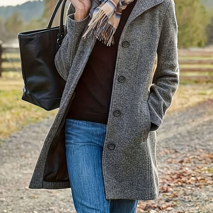 Émilie | Manteau Structuré Mi-Long
