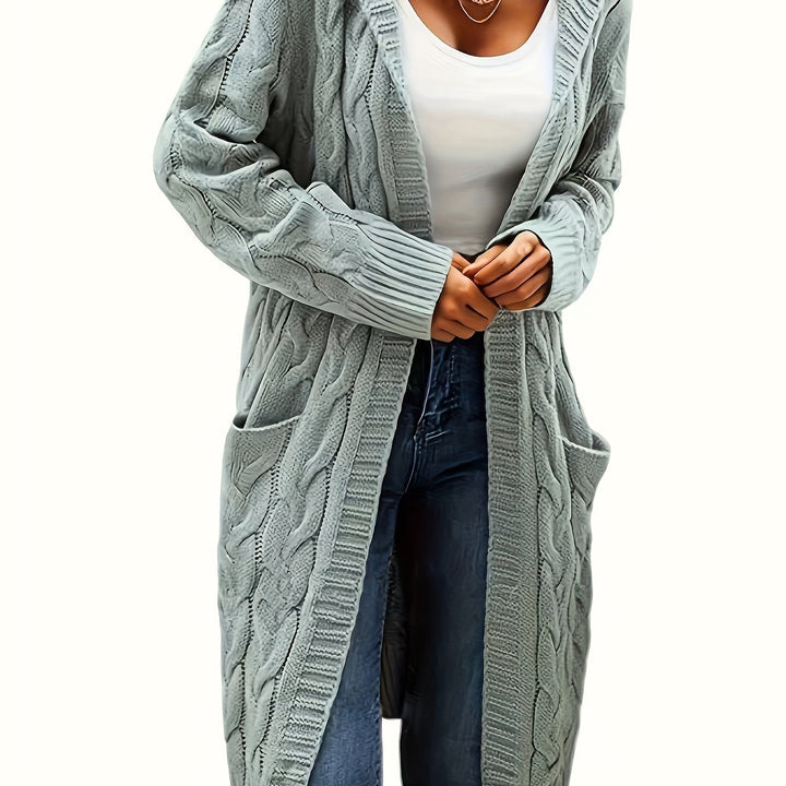 Valentine | Gilet Long Torsadé