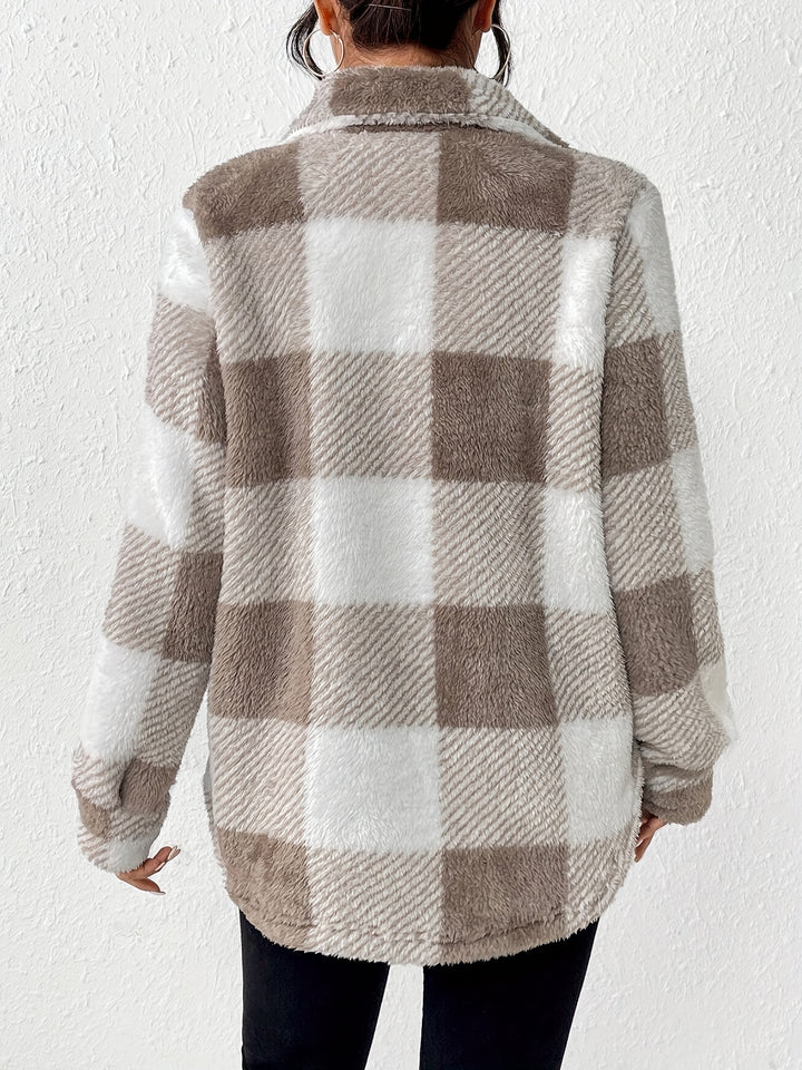 Margot | Veste Douillette à Carreaux
