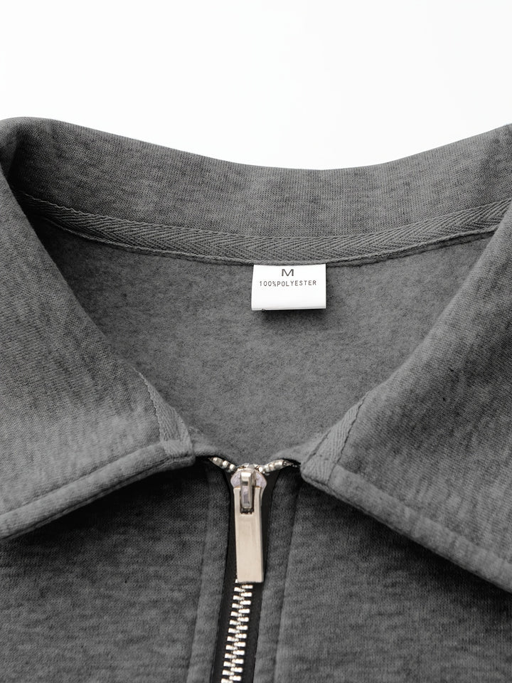 Laurent | Sweat Col Zippé Élégant