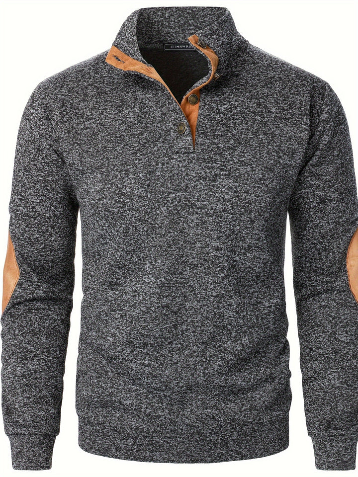 Fabien | Pull Col Montant Élégant