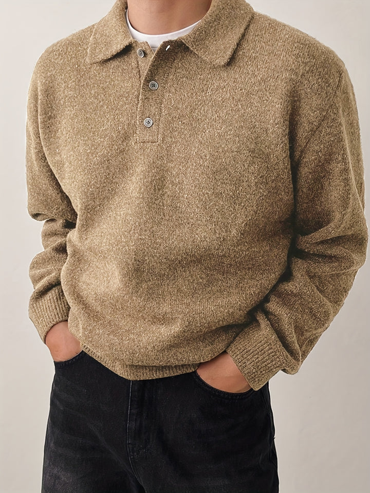 Bertrand | Polo Raffiné à Col Boutonné