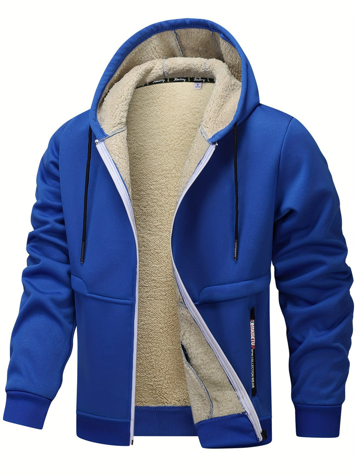 Aymeric | Veste à Capuche Zippée Chaleur Cocon