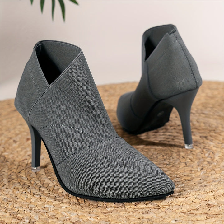 Diane | Bottines Élégantes à Talon Fin