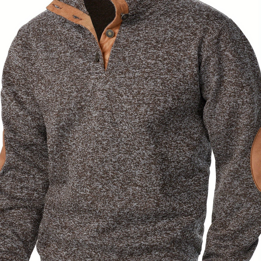 Fabien | Pull Col Montant Élégant