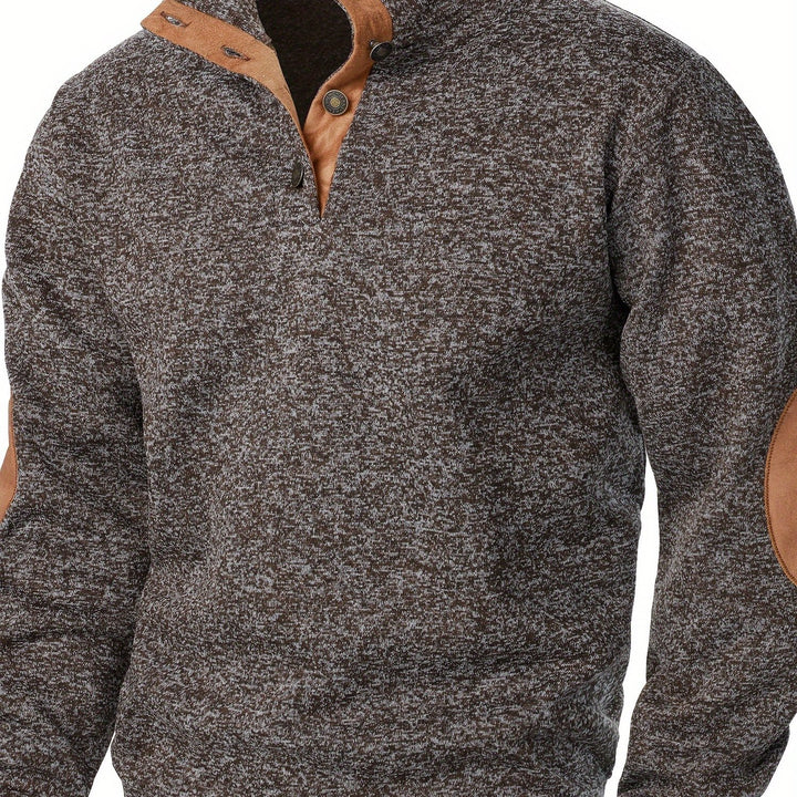 Fabien | Pull Col Montant Élégant