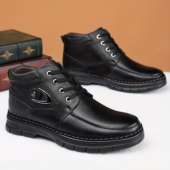 Gaël | Bottines Chaudes d'Hiver Montantes