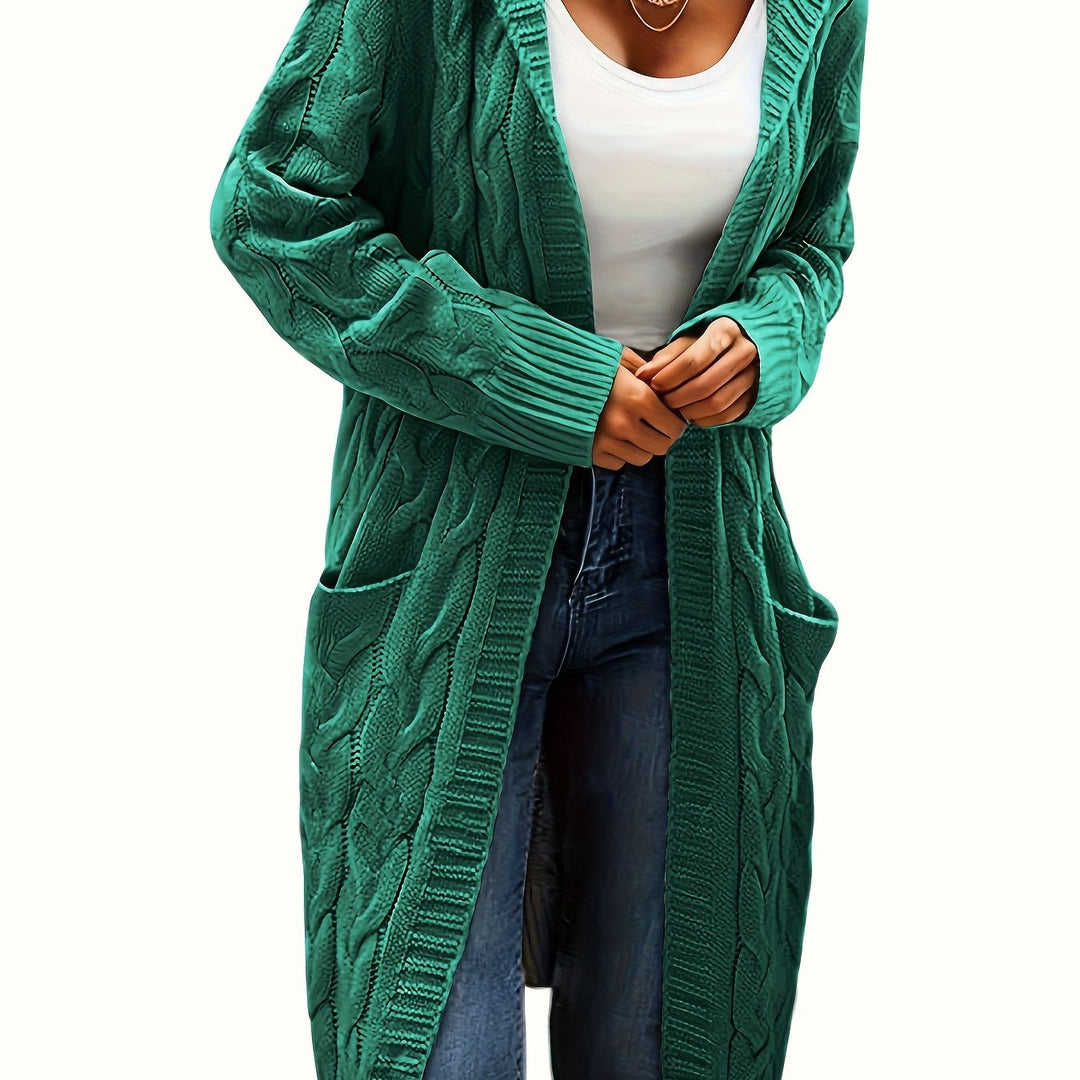 Valentine | Gilet Long Torsadé