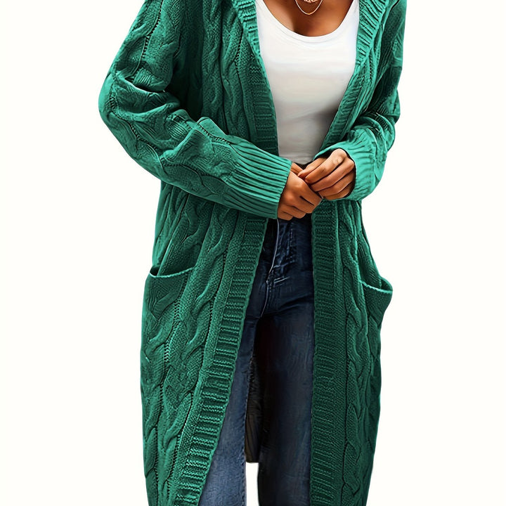 Valentine | Gilet Long Torsadé