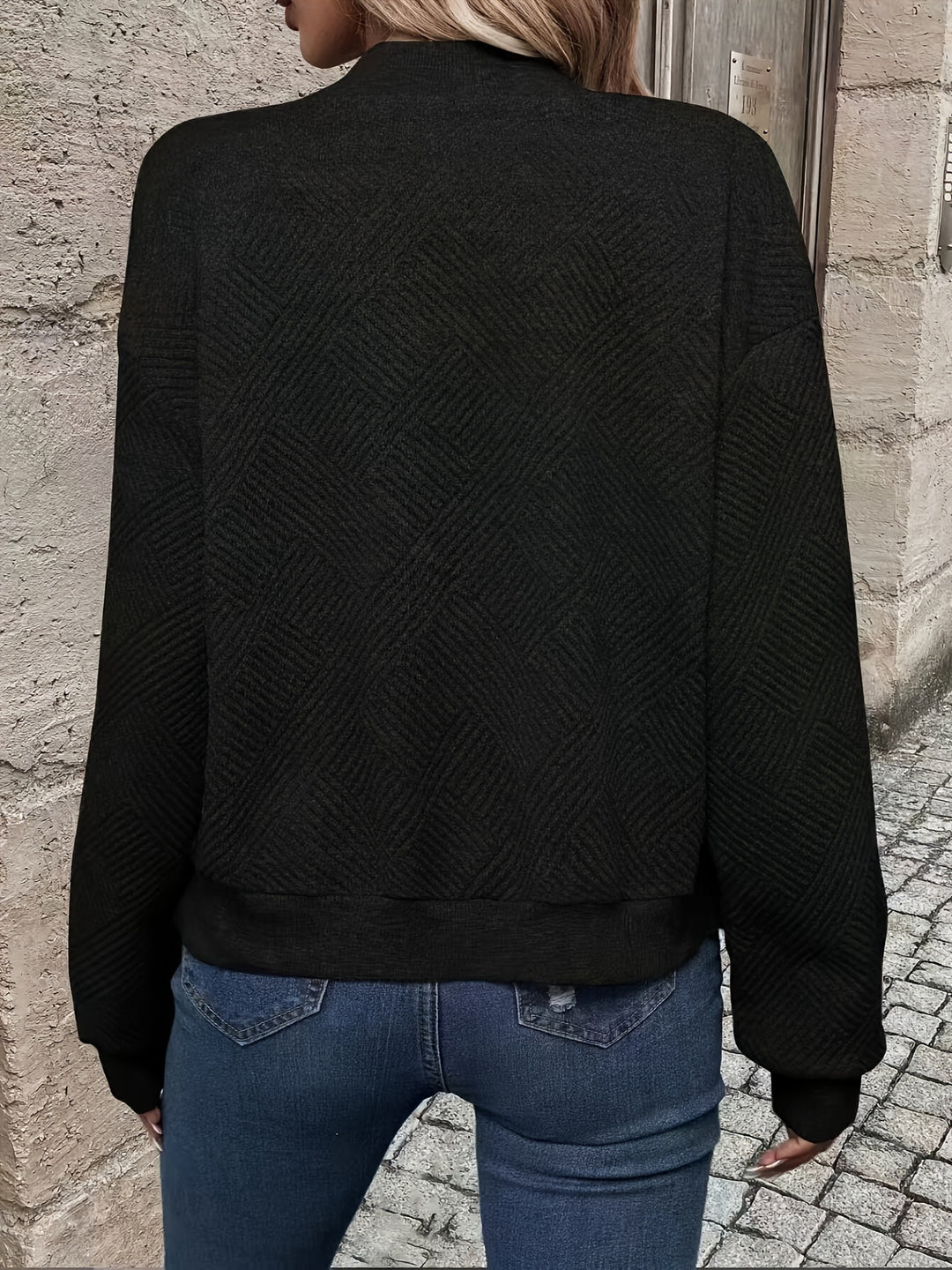 Charlotte | Veste Zippée Texturée