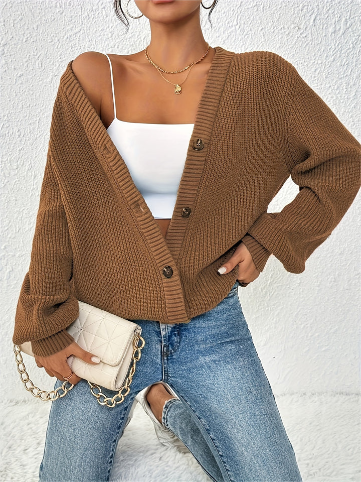 Hélène | Gilet Boutonné Élégant