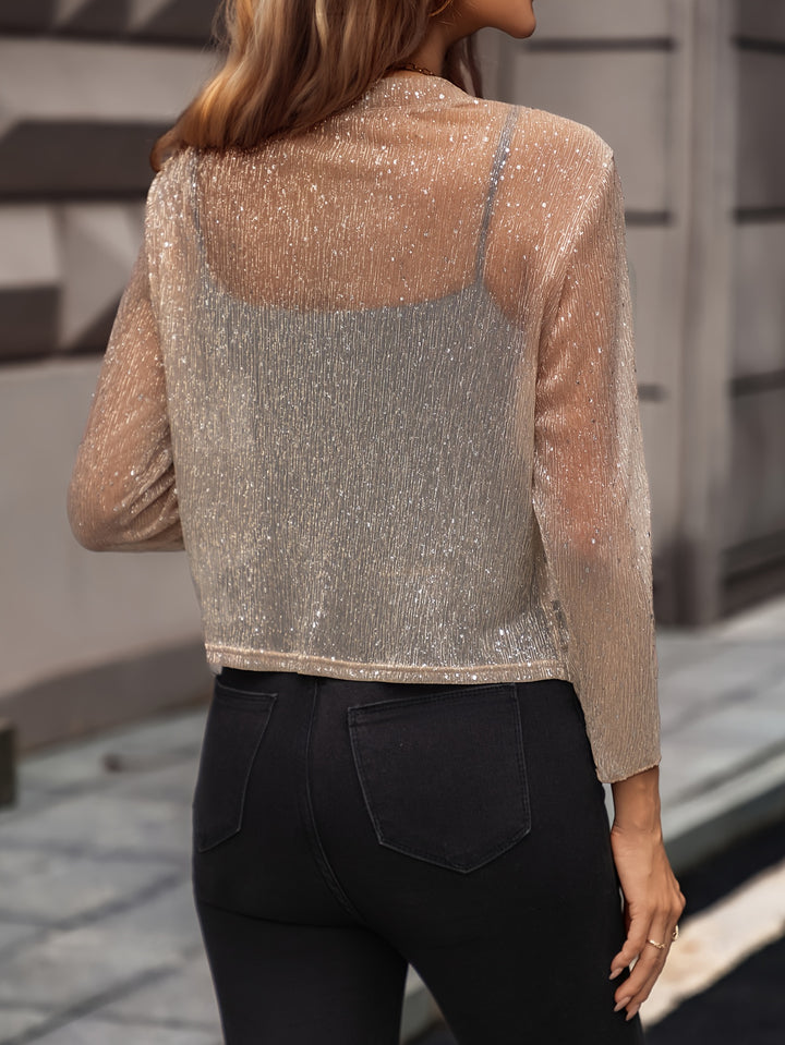 Brigitte | Veste Courte Scintillante