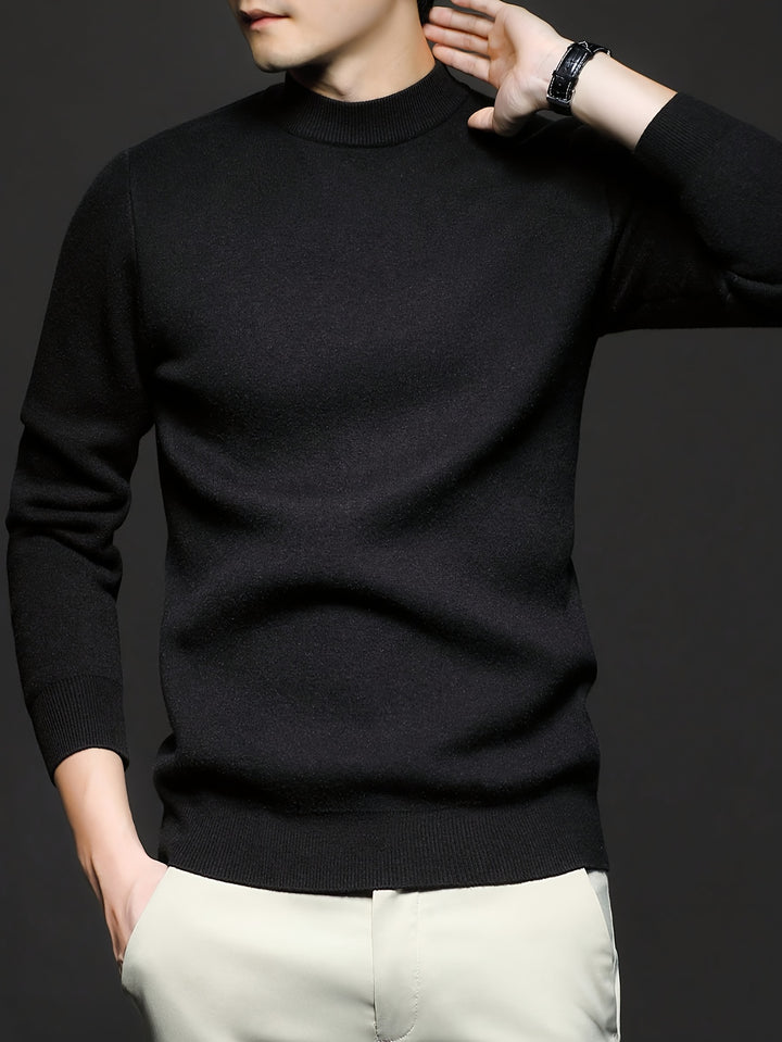 Étienne | Pull Maille Col Montant