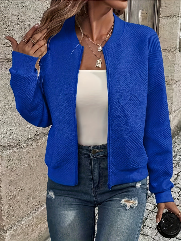 Charlotte | Veste Zippée Texturée