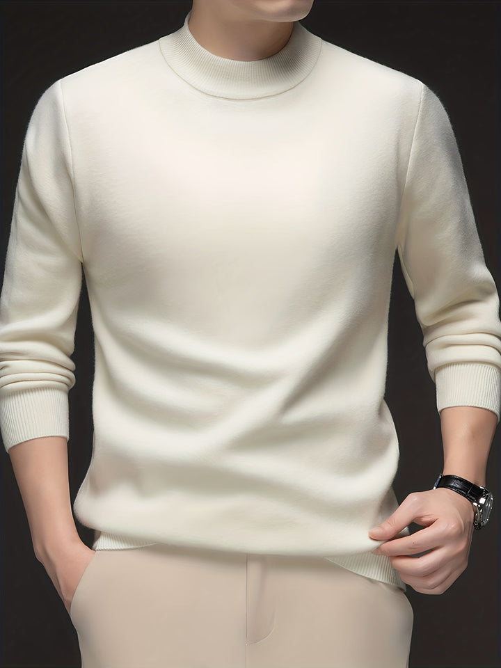 Étienne | Pull Maille Col Montant