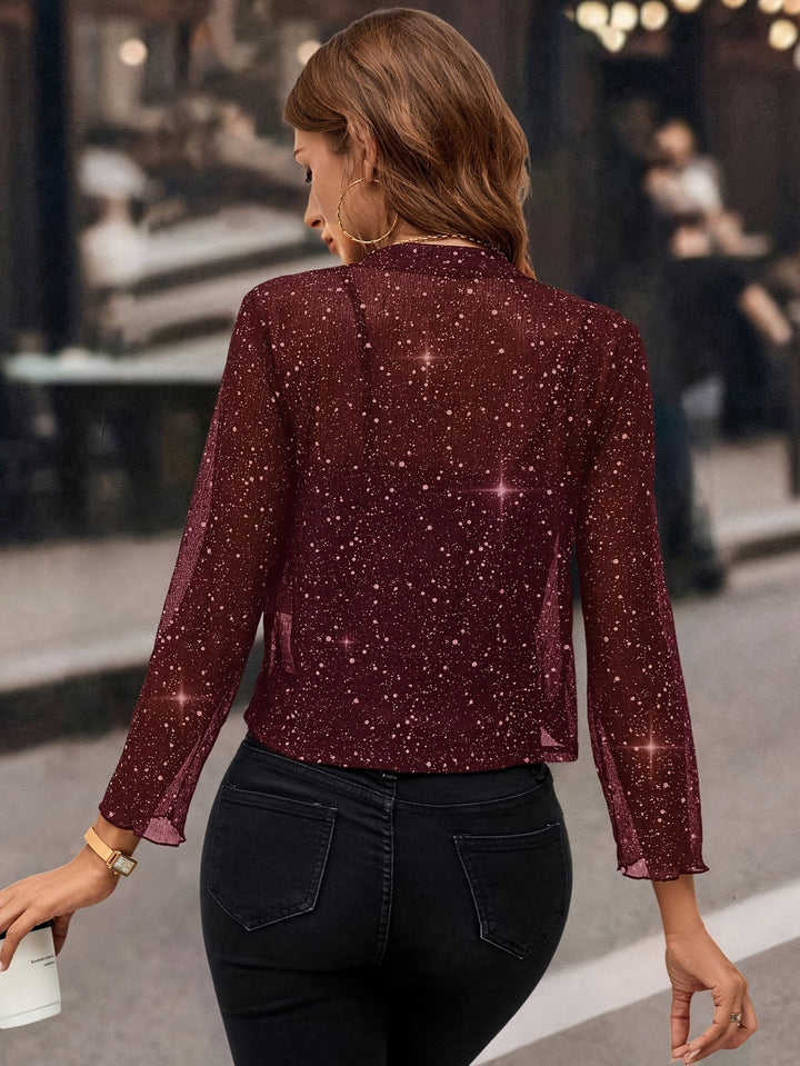 Brigitte | Veste Courte Scintillante