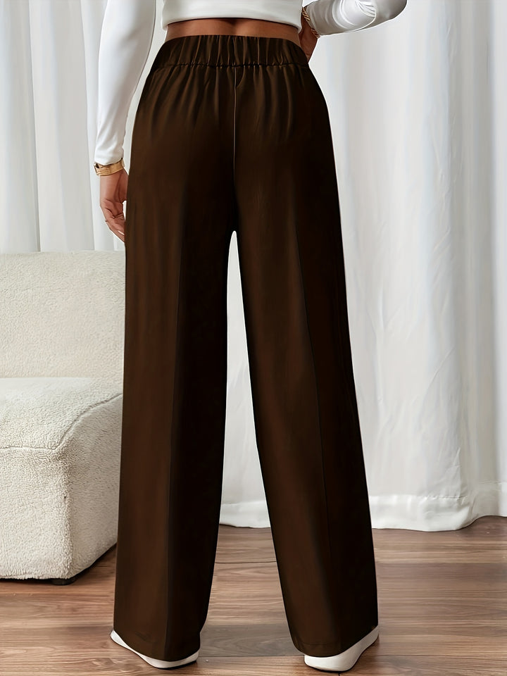 Ariane | Pantalon Fluide à Jambe Droite