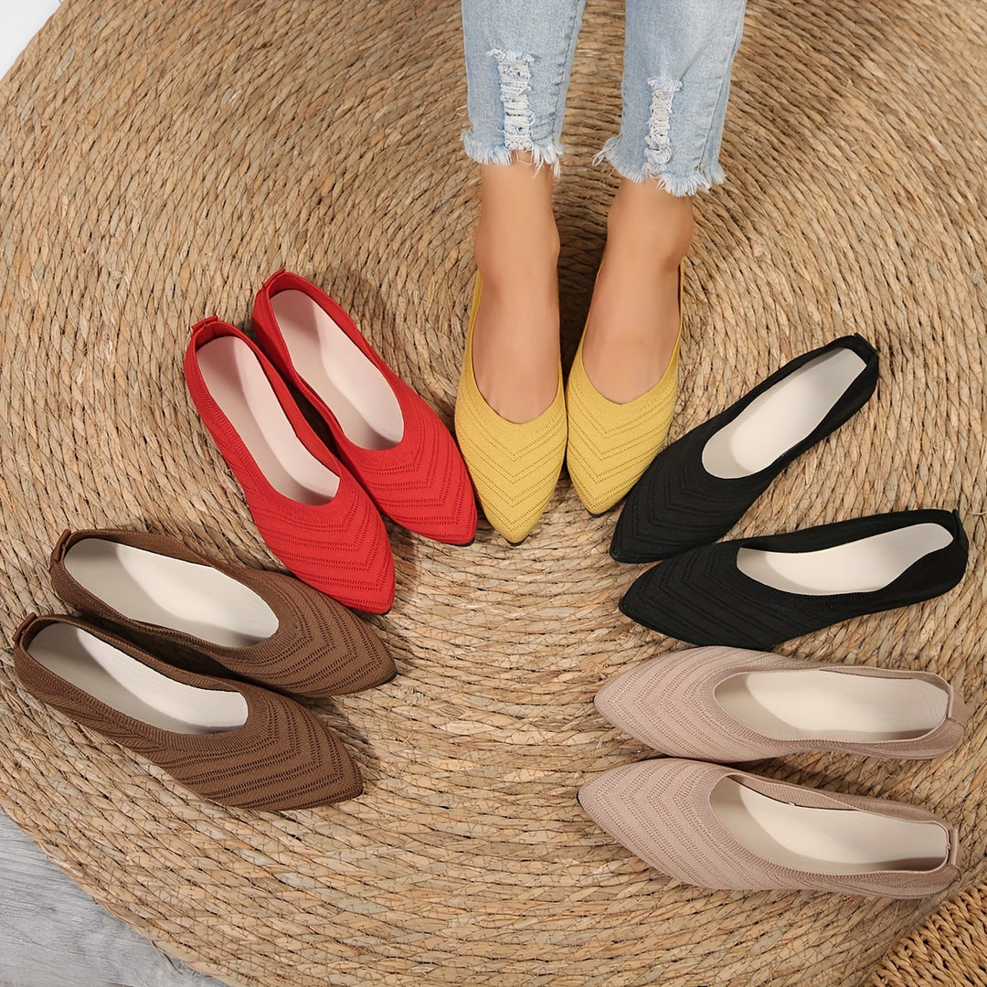 Nadine | Ballerines Pointues Élégantes