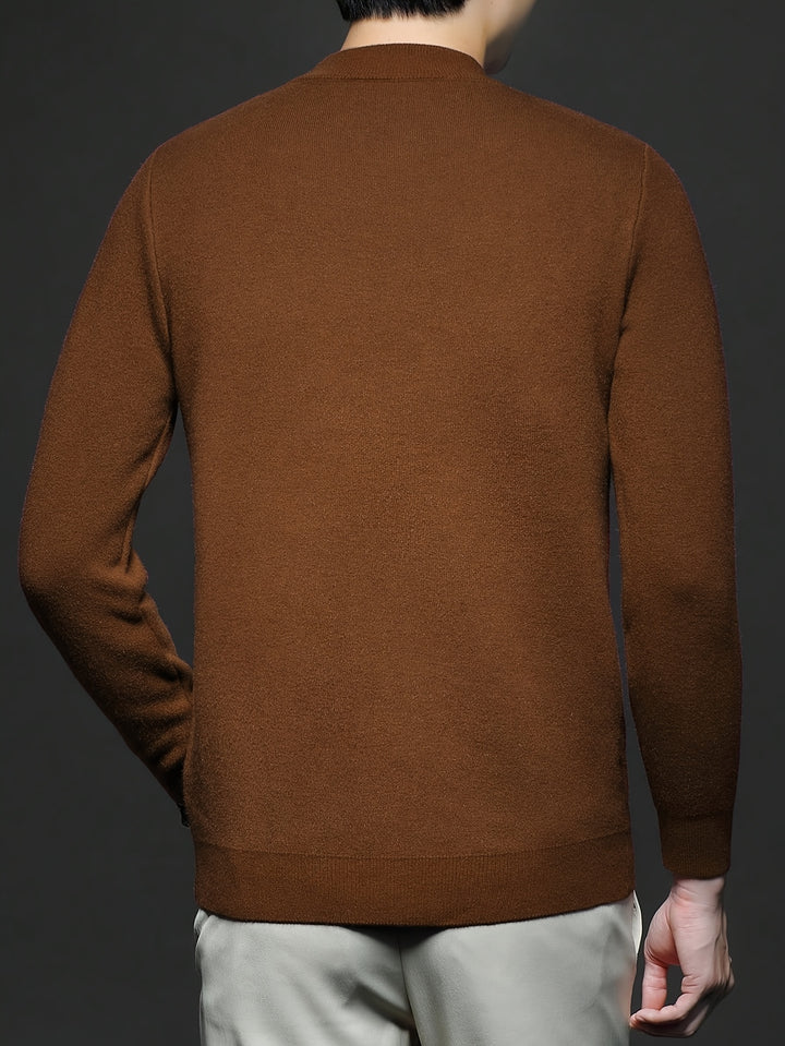 Étienne | Pull Maille Col Montant