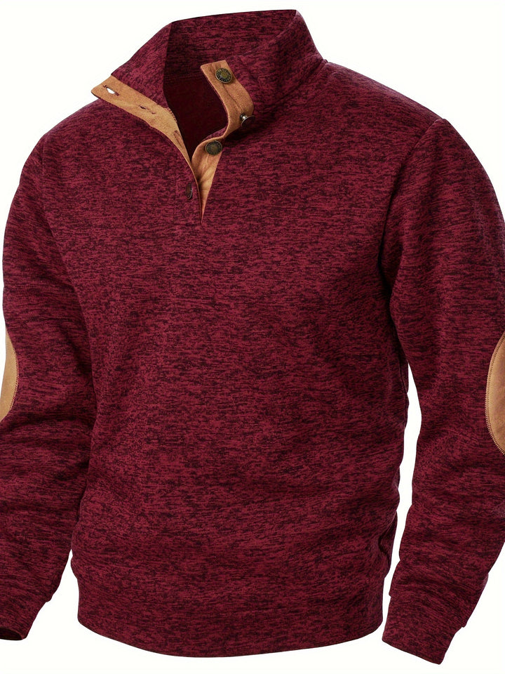 Fabien | Pull Col Montant Élégant