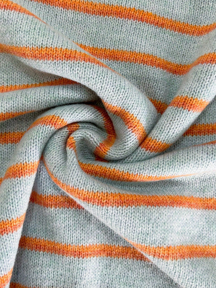 Mireille | Gilet Rayé Boutonné