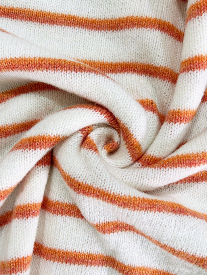 Mireille | Gilet Rayé Boutonné