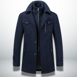 Ludovic | Manteau d'Hiver Élégant à Double Col