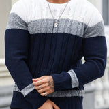 Georges | Pull Torsadé Col Rond