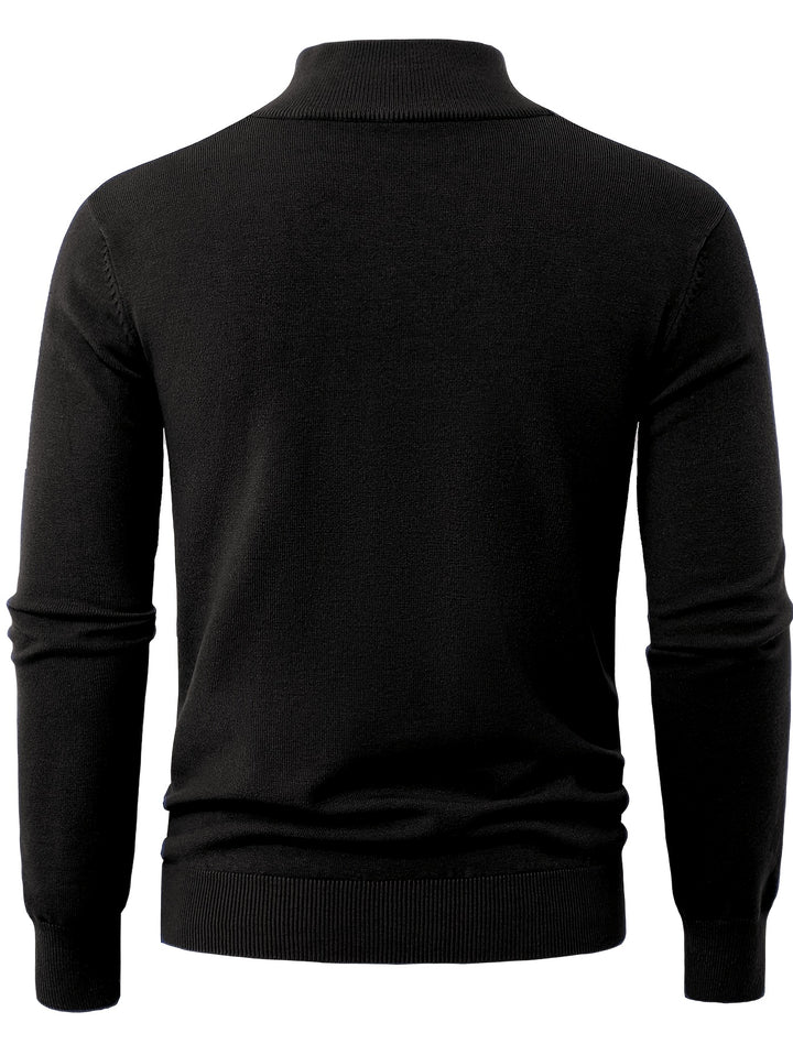 Étienne | Pull Maille Col Montant