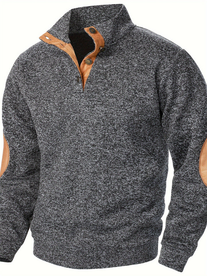 Fabien | Pull Col Montant Élégant