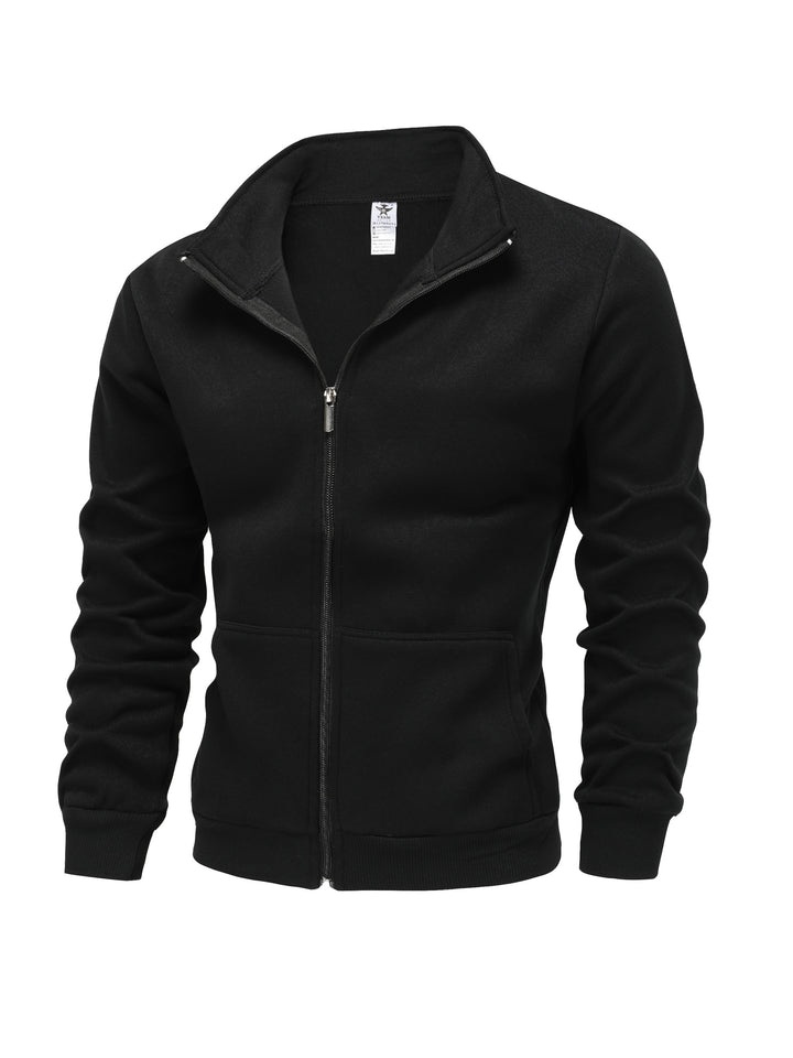 Florian | Veste Zippée Col Montant