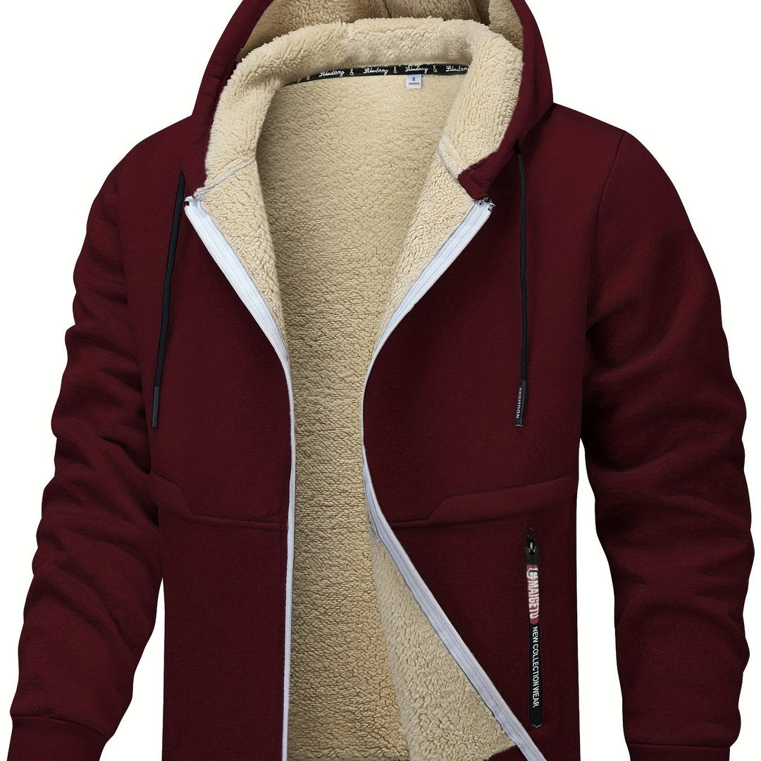 Aymeric | Veste à Capuche Zippée Chaleur Cocon