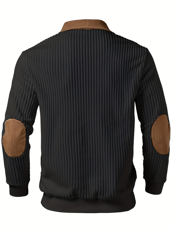 Bruno | Pull Col Zippé Élégant