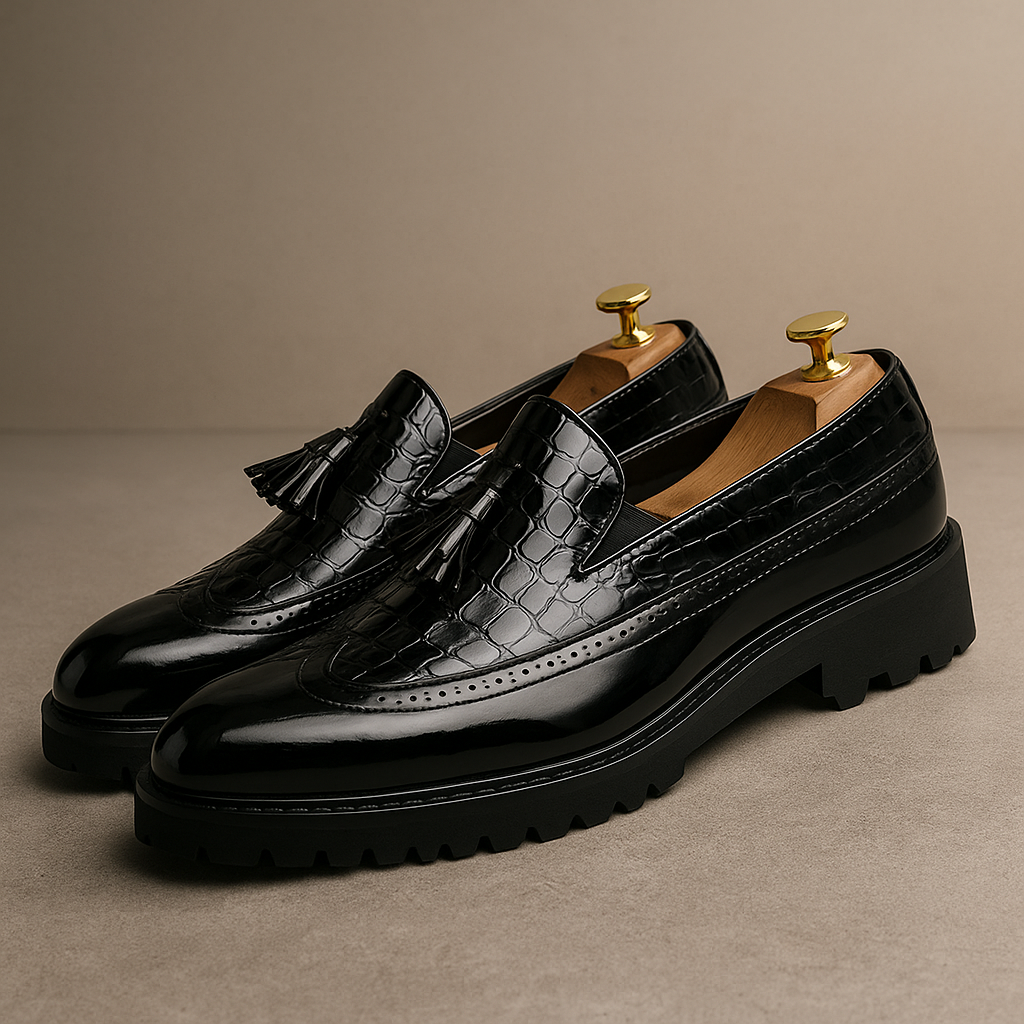 Côme | Mocassins Élégants à Pampilles