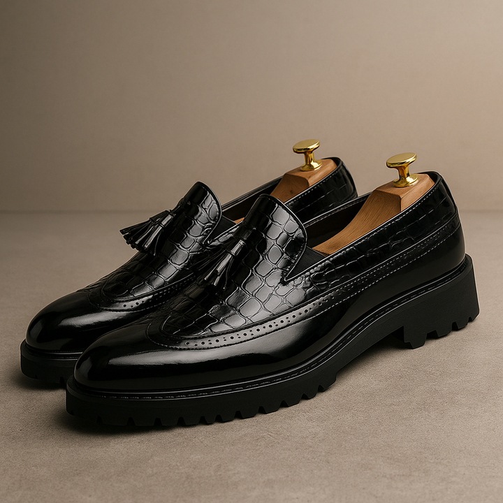 Côme | Mocassins Élégants à Pampilles