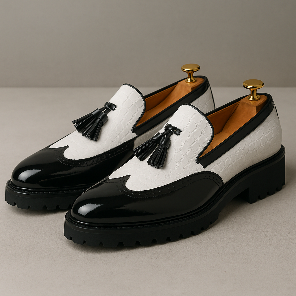 Côme | Mocassins Élégants à Pampilles