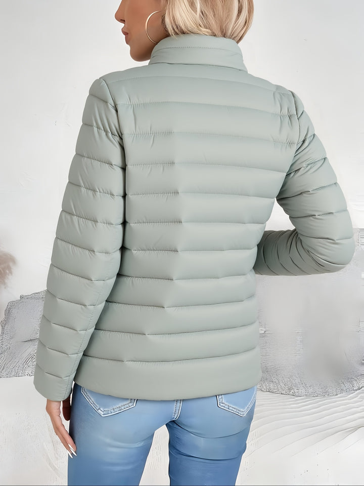 Nathalie | Veste Matelassée Légère Zippée
