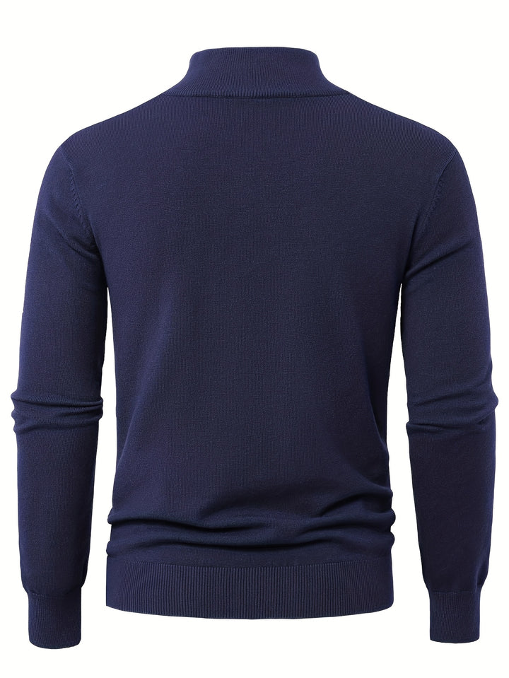 Étienne | Pull Maille Col Montant