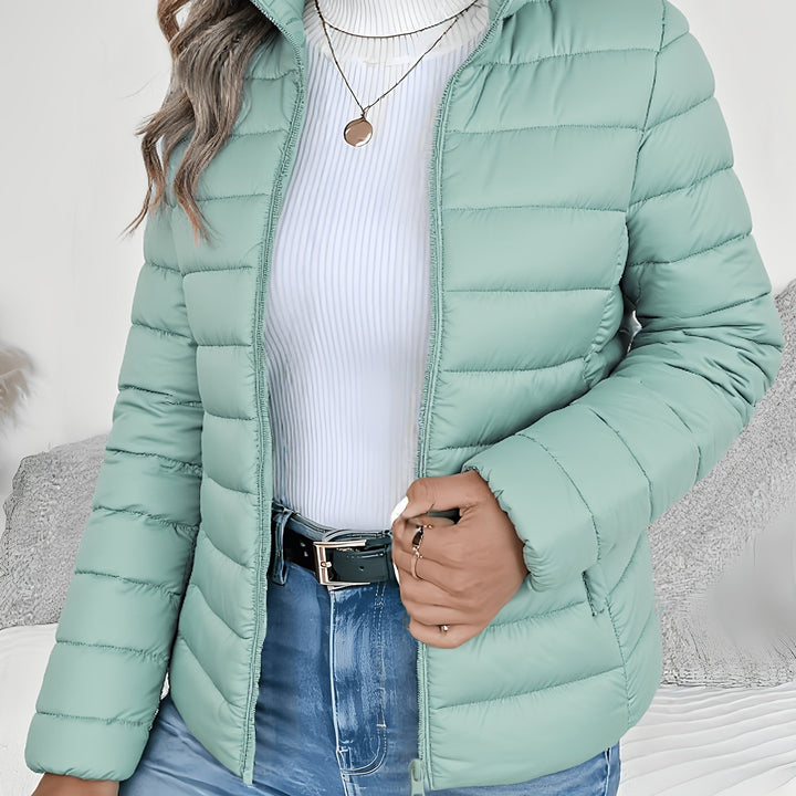 Nathalie | Veste Matelassée Légère Zippée