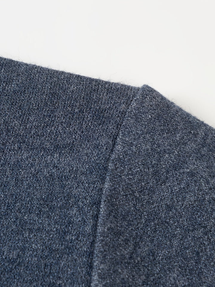 Alphonse | Pull Élégant à Col Zippé