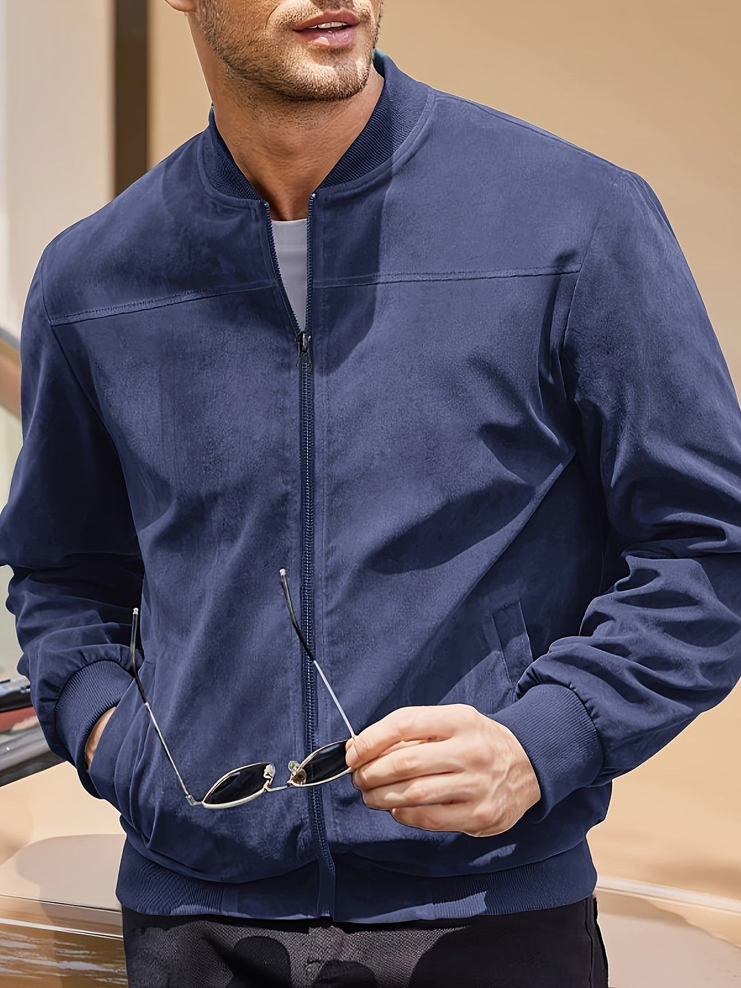 Romain | Veste Zippée Légère