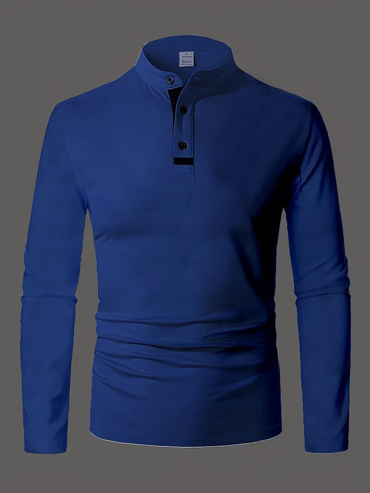 Cédric | Polo Manches Longues à Boutons