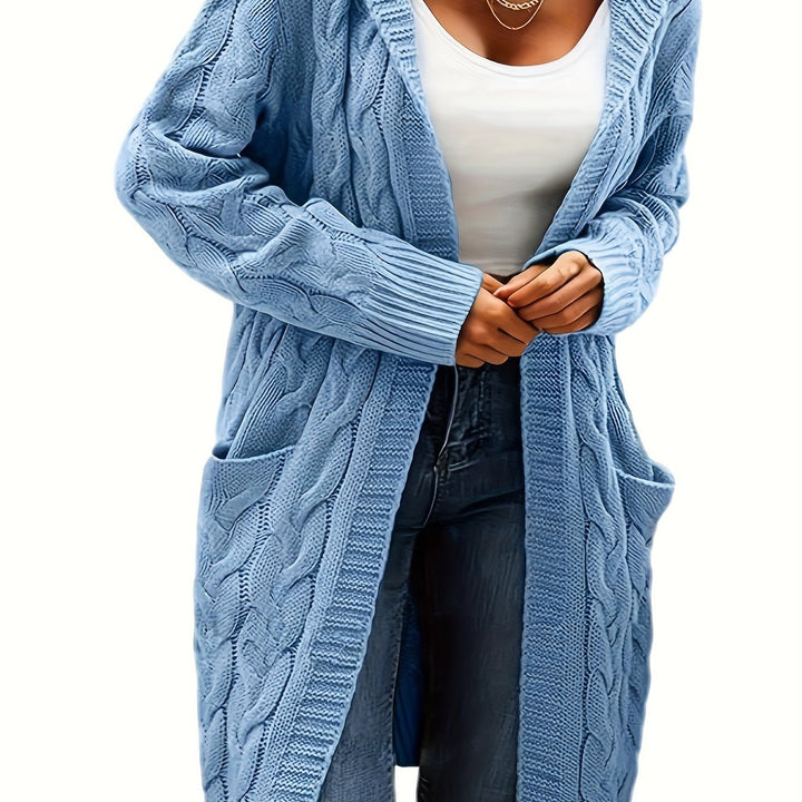 Valentine | Gilet Long Torsadé
