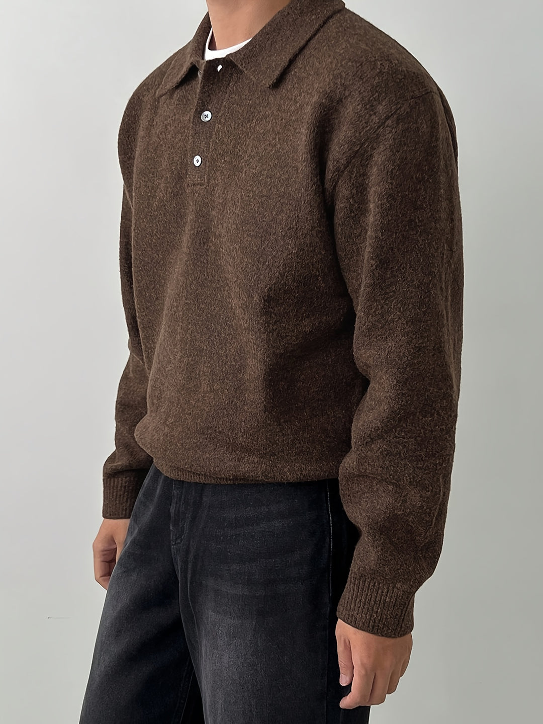 Bertrand | Polo Raffiné à Col Boutonné