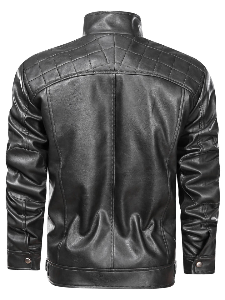 Sylvain | Blouson Zippé Style Motard