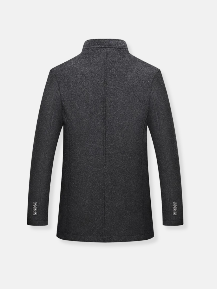 Philippe | Manteau Élégant à Col Montant