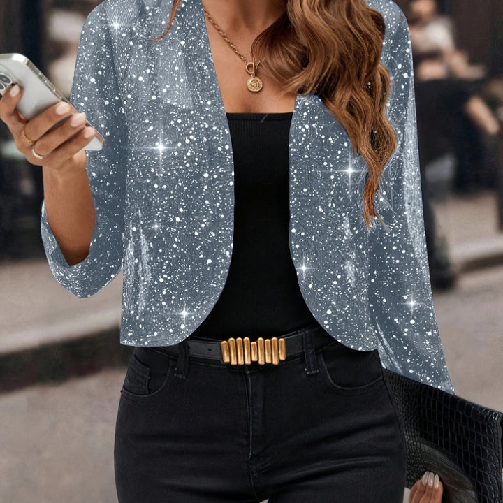 Brigitte | Veste Courte Scintillante