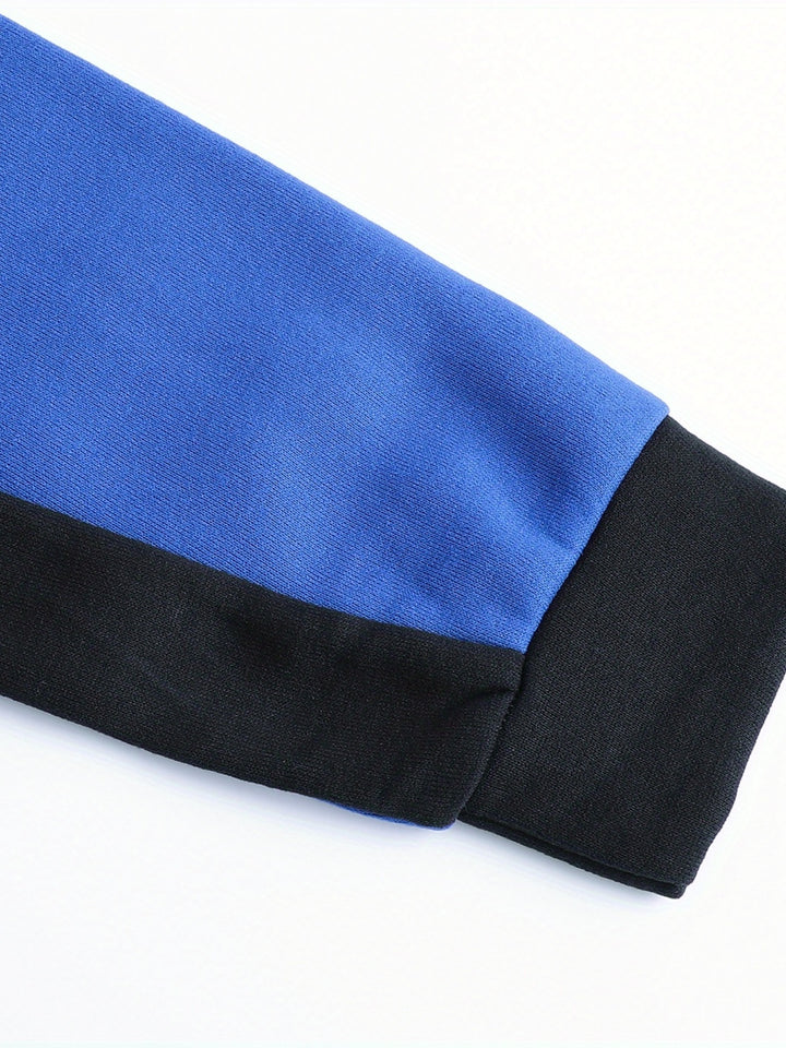 Édouard | Veste à Capuche Zippée Bicolore