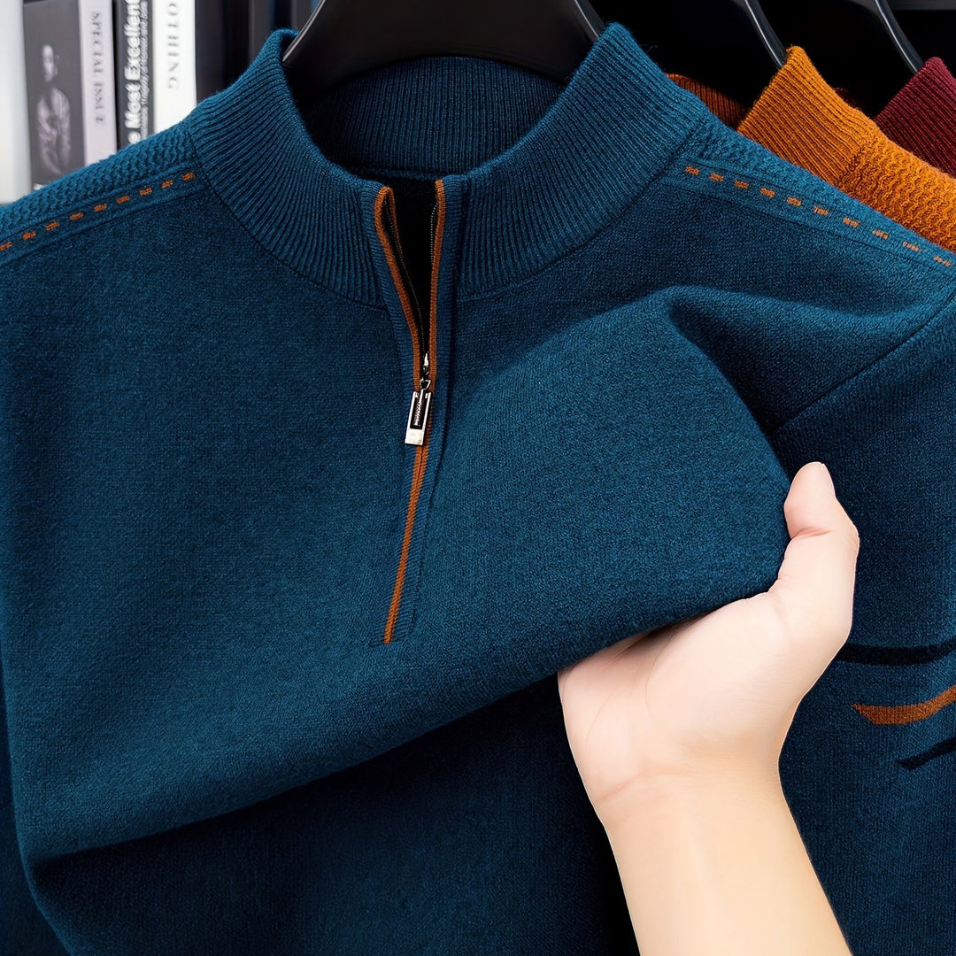 Théophile | Pull Chaud Col Zippé