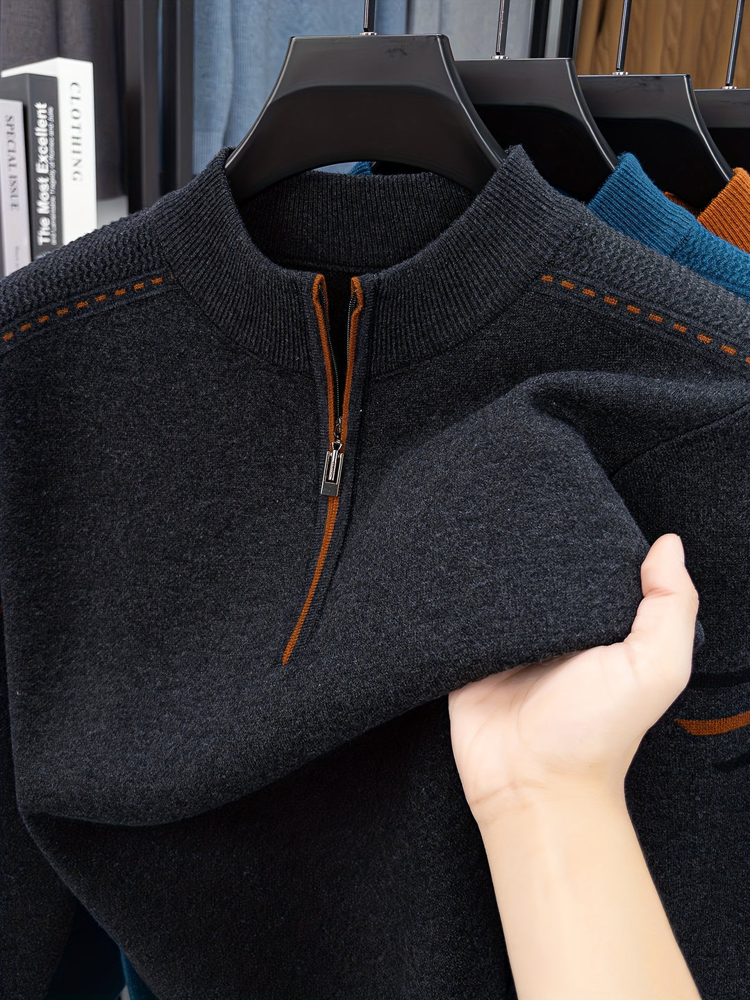 Théophile | Pull Chaud Col Zippé